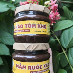 Mắm ruốc Xào Tôm Khô Nước Dừa_Hủ 250gr