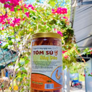 TÔM SẤY DẺO_HỘP NHỰA 150gr